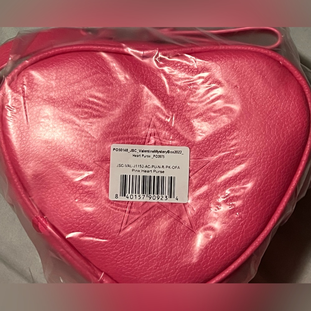Jeffree Star small heart shape hand bag